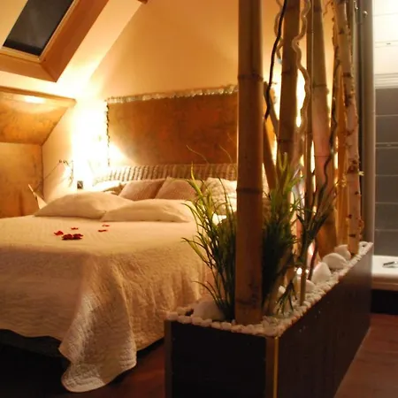 住宿加早餐酒店 D Hotes ,hotel ,secret D'une Nuit A Pres De Onnaing,avec Piscine